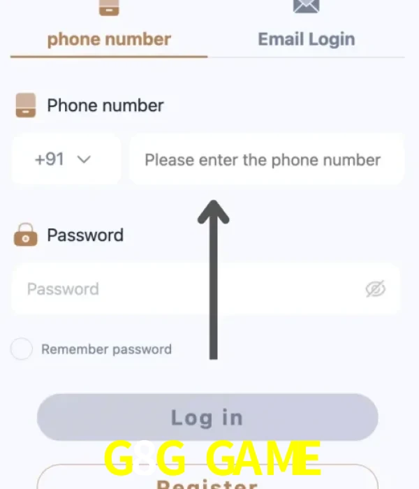 G8G GAME login